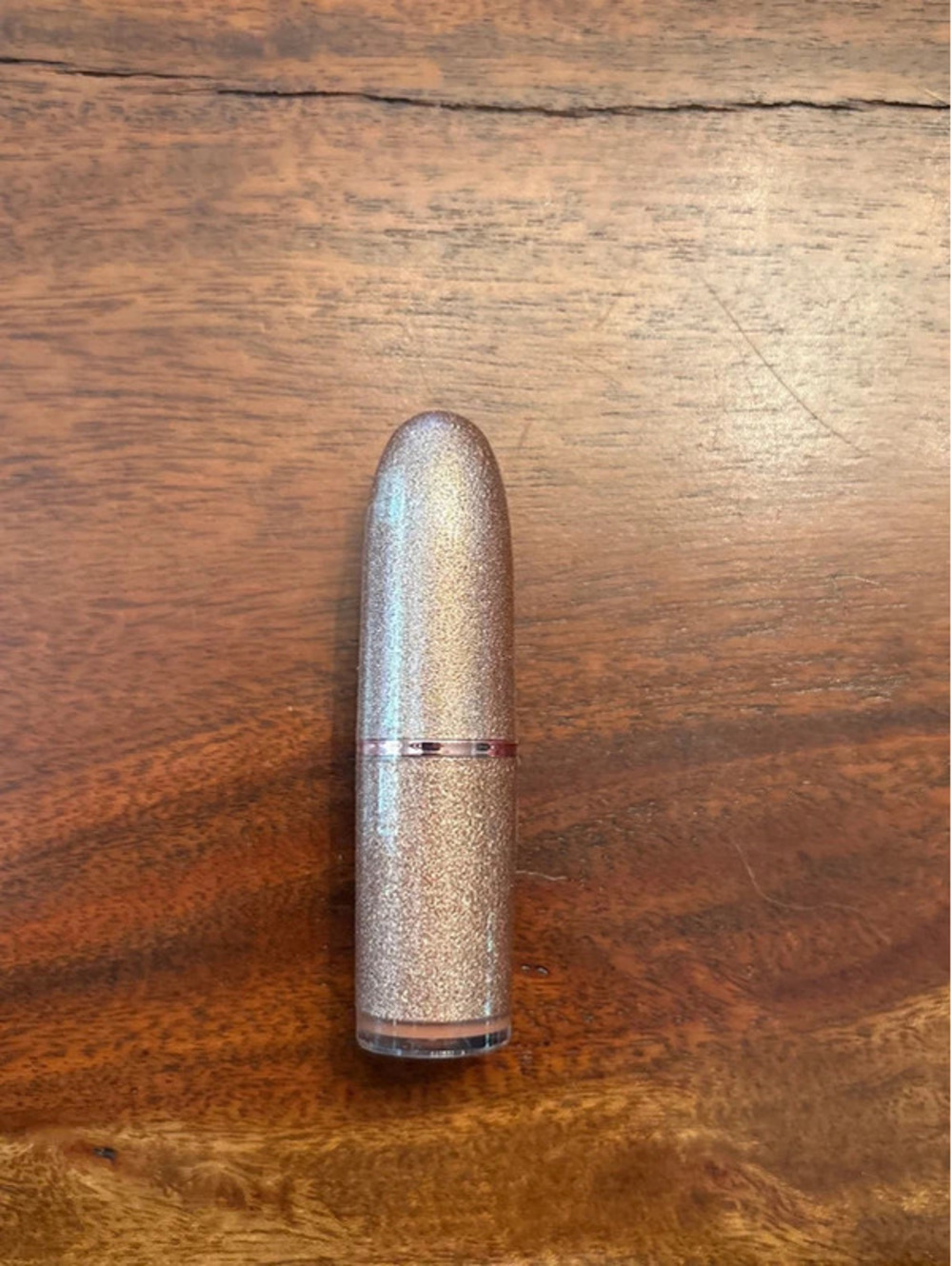 MAC Stiletto Lipstick Life on the Dance Floor Limited Edition Gold Glitter